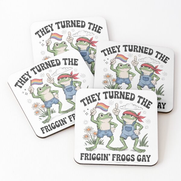 Item preview, The Turned The Frogs Gay designed and sold by BeansterNL.