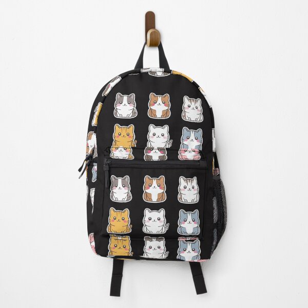 Item preview, cute funny cat pattern funny cat colorful stickers ,aesthetic cat art,funny cat,Cat Lover,cute cat,cat pattern designed and sold by Expressions-Sel.