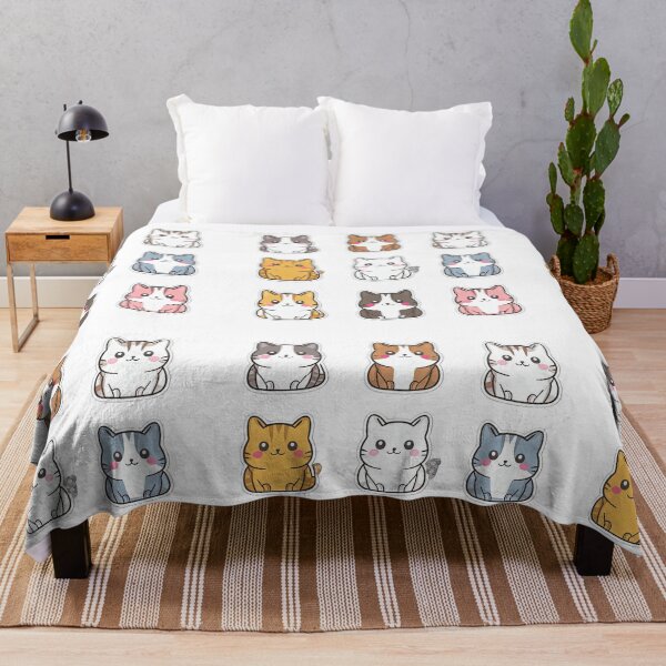 Item preview, cute funny cat pattern funny cat colorful stickers ,aesthetic cat art,funny cat,Cat Lover,cute cat,cat pattern designed and sold by Expressions-Sel.