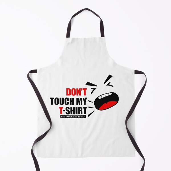 Item preview, Don’t Touch My T-Shirt – Funny Cartoon Mouth Design designed and sold by myConceptArt.