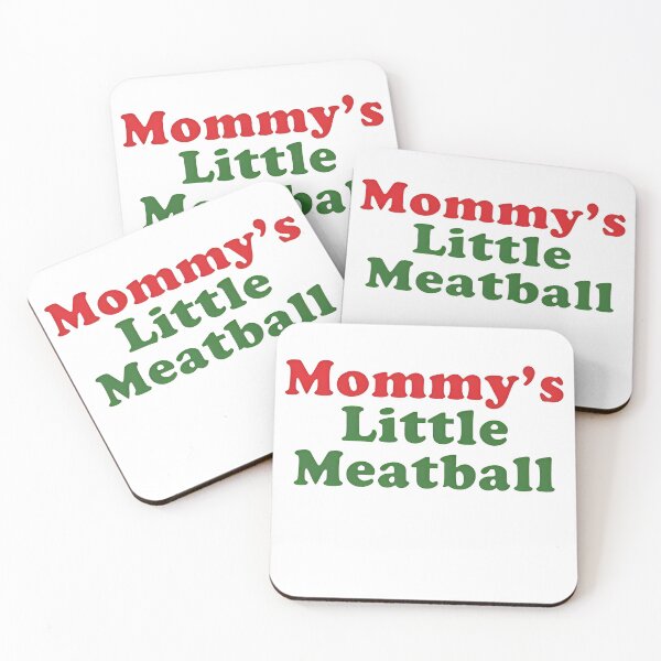 Item preview, mommy's little meatball shirt designed and sold by Cock-bling.
