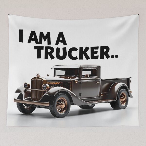 Item preview, Vintage Wheels, Trucker Soul; Classic Trucker Legacy designed and sold by Creative-RE.