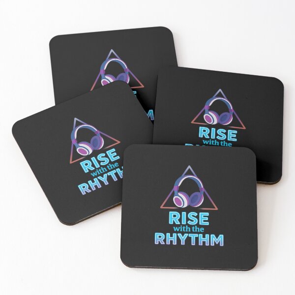 Item preview, Rise with the Rhythm — Neon Headphones Retro Futuristic Design designed and sold by Hamadamedo.