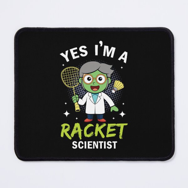 Item preview, Yes I'm A Racket Scientist Funny Coach designed and sold by CuteArtPack.