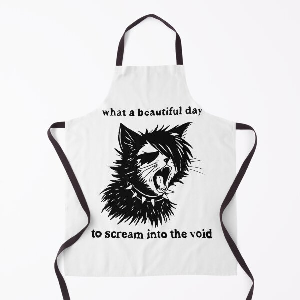 Item preview, What A Beautiful Day to Scream Into The Void designed and sold by Purrgatory Pop.
