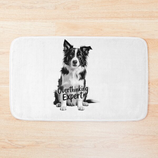 Item preview, Border Collie Brainstorm Overthinking Expert designed and sold by savrmiller.