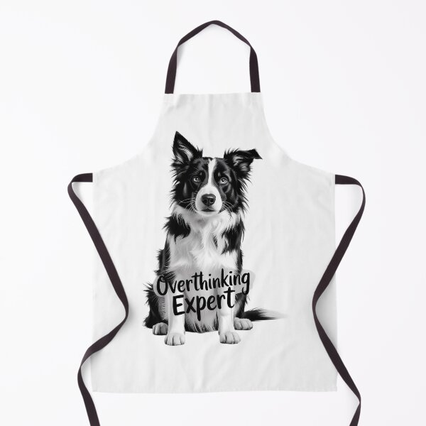Item preview, Border Collie Brainstorm Overthinking Expert designed and sold by savrmiller.