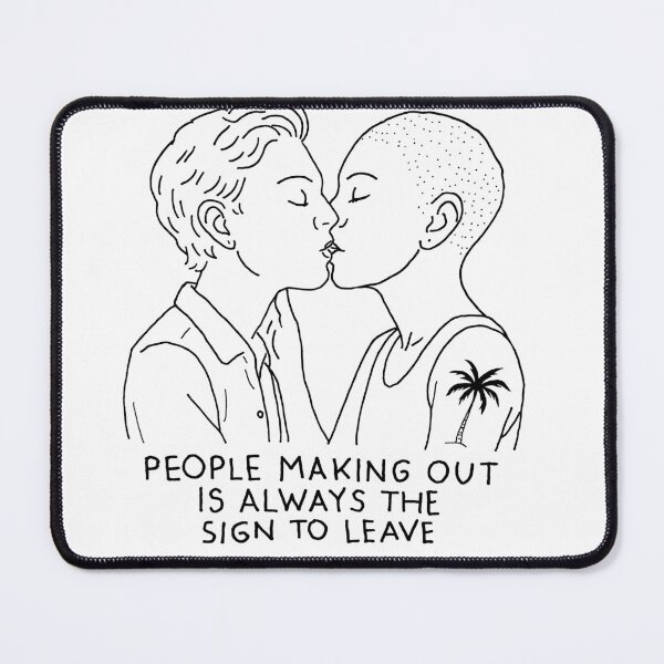 Item preview, Sign to Leave designed and sold by Purrgatory Pop.