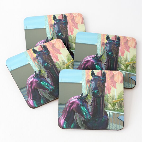 Item preview, Mainstreet Kissimmee Horses  designed and sold by MercerImages.