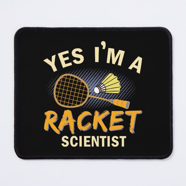 Item preview, Yes I'm A Racket Scientist retro designed and sold by CuteArtPack.