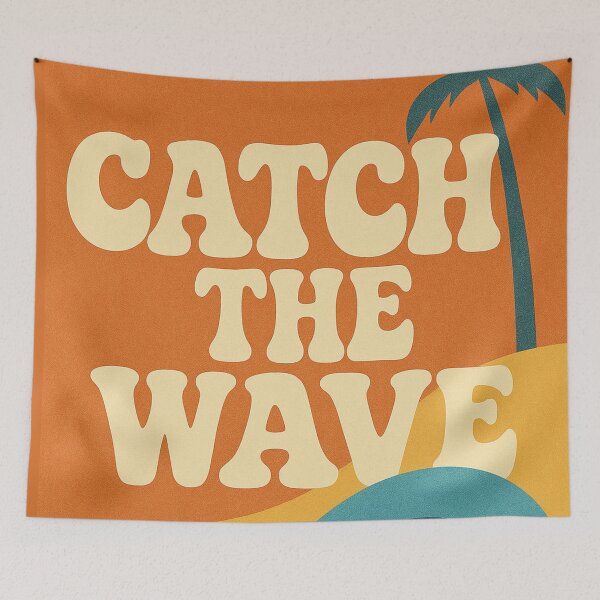 Item preview, Catch The Wave. A collection of retro summer posters. designed and sold by SaraSumi.