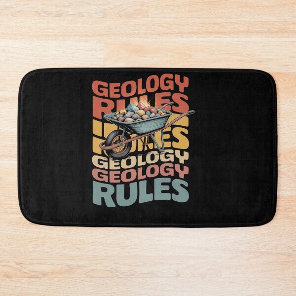 Item preview, Geology Rules Funny Geology Rock Collector designed and sold by savrmiller.