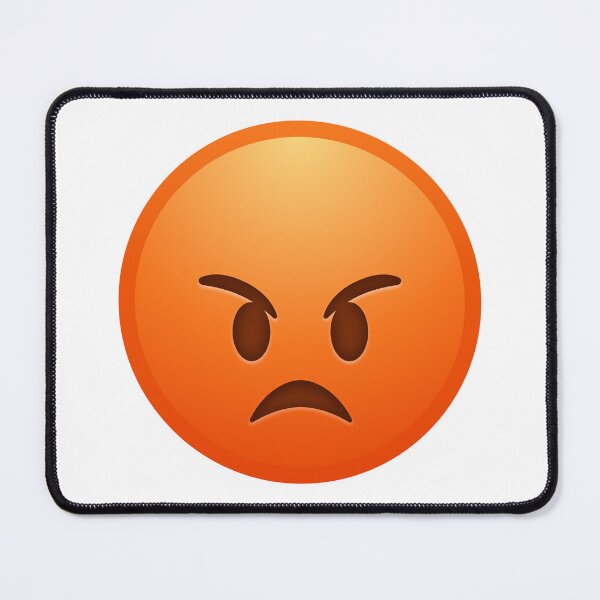 Item preview, Angry Face Emoji designed and sold by Tom-Riley.