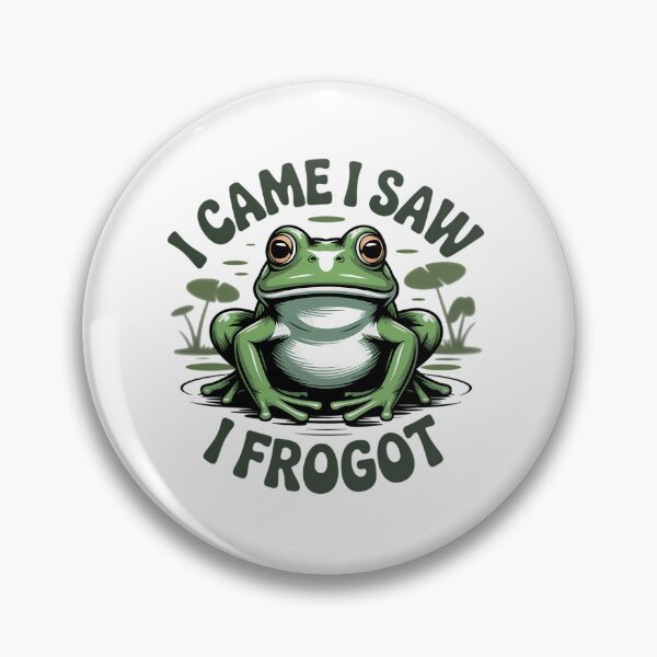 Item preview, I Came, I Saw, I Frogot designed and sold by savrmiller.