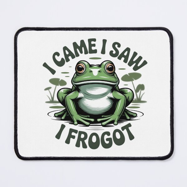 Item preview, I Came, I Saw, I Frogot designed and sold by savrmiller.
