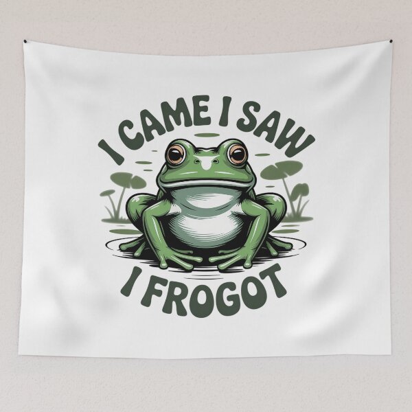 Item preview, I Came, I Saw, I Frogot designed and sold by savrmiller.