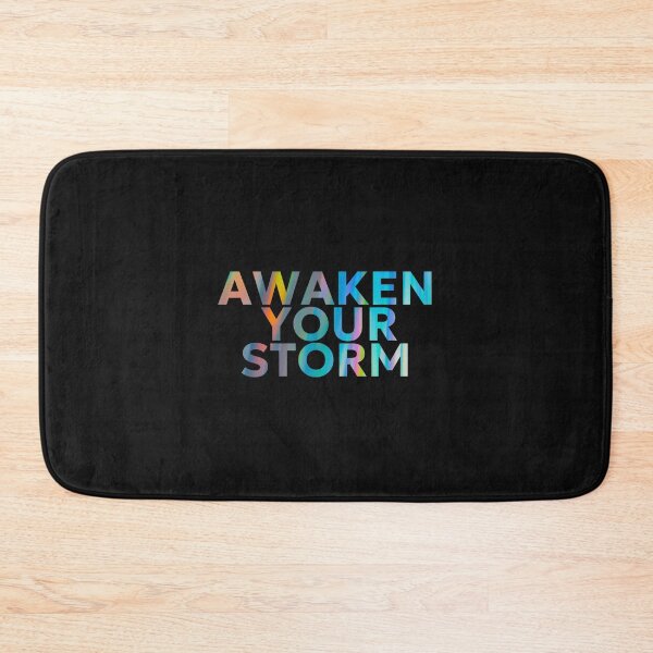 Item preview, Awaken Your Storm — Bold Motivational Typography Design designed and sold by Hamadamedo.