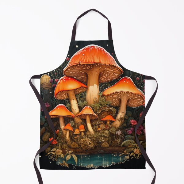 Item preview, The Toadstool Pool - botanical nature designed and sold by FoxTreeDesign.