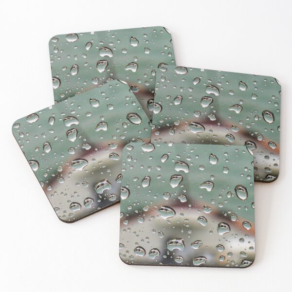 Item preview, Rainy day on boat, reflections in rain drops, Endicott Arm, Alaska designed and sold by Steven Weeks.