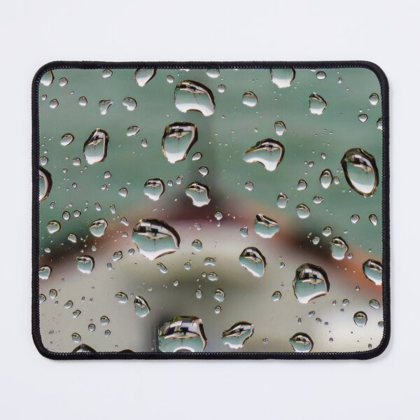 Item preview, Rainy day on boat, reflections in rain drops, Endicott Arm, Alaska designed and sold by Steven Weeks.