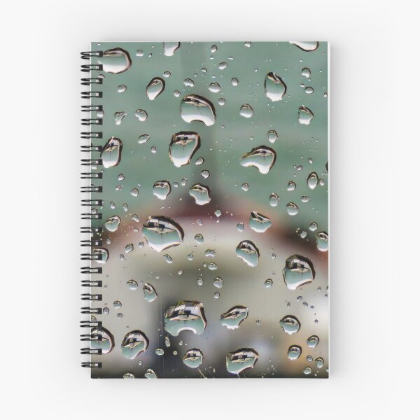 Item preview, Rainy day on boat, reflections in rain drops, Endicott Arm, Alaska designed and sold by Steven Weeks.