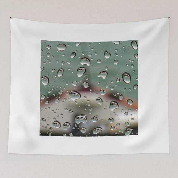 Item preview, Rainy day on boat, reflections in rain drops, Endicott Arm, Alaska designed and sold by Steven Weeks.