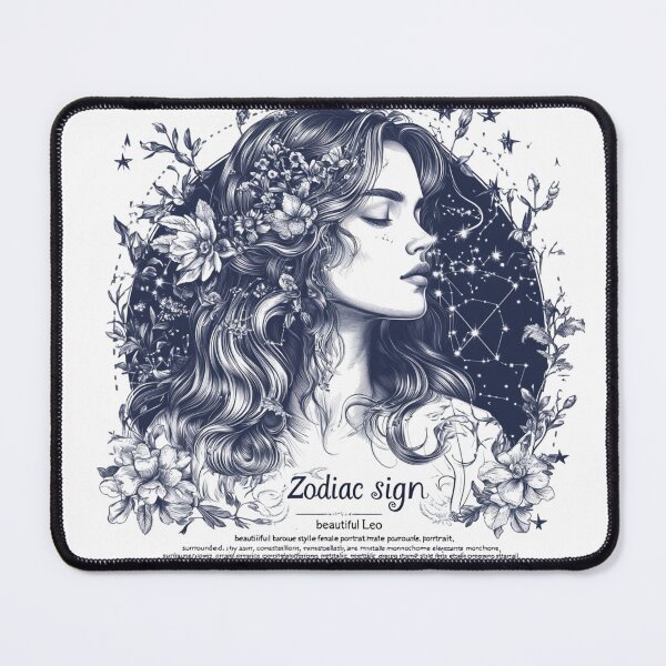 Item preview, Leo Zodiac Sign – Bold, Radiant, and Fearless designed and sold by Inkora-Art.