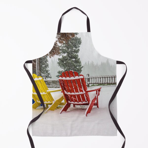 Item preview, deck chairs in the snow, Jasper designed and sold by Steven Weeks.