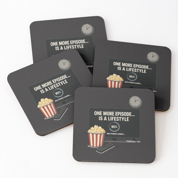 Item preview, One More Episode… is a Lifestyle – Binge Watching Design designed and sold by Aube11.