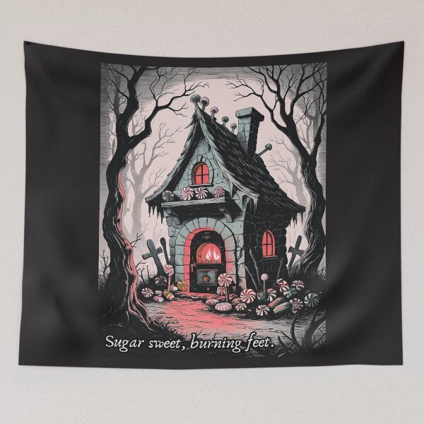 Item preview, Sugar Sweet, Burning Feet - Hansel and Gretel designed and sold by CreepyCurator.