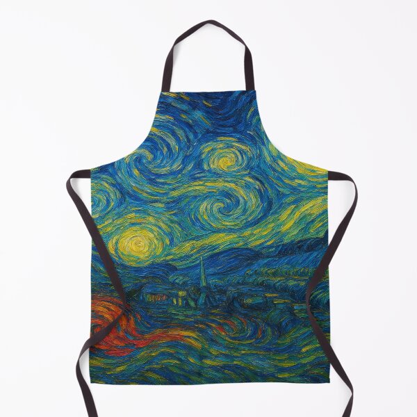 Artikelvorschau, Starry Whirl: Farbenrausch mit Van Gogh Vibes entworfen und verkauft von FotoworldEdel.