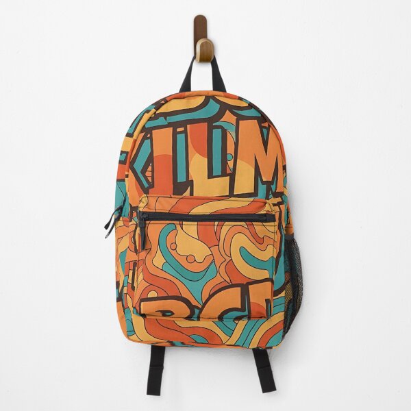 Item preview, Retro Alphabet Letters Pattern by Modern Mojo | Groovy Vintage Font Art | Colorful 70s Vibes designed and sold by Modern-Mojo.