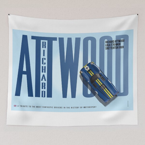 Item preview, Richard Attwood Lola T70 Tribute designed and sold by Theodor Decker.