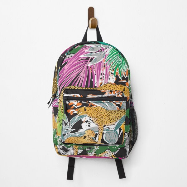 Item preview, Savanna Collection Tropical Safari Jungle - Vibrant Wildlife in the Dark designed and sold by Miza Drops.