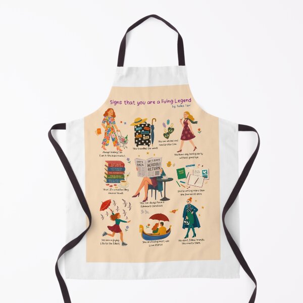 Item preview, Signs that you are a living legend - Poster designed and sold by Taika Tori Art .