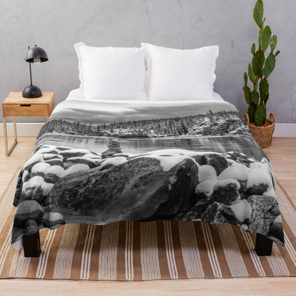 Item preview, Athabasca Falls, black & white, Canada designed and sold by Steven Weeks.