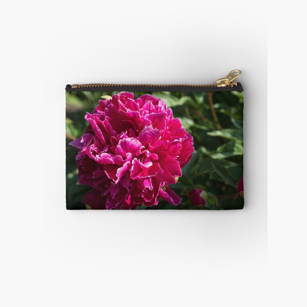 Item preview, Bold Magenta Peony Bloom with White Fringed Petals designed and sold by Georgia Mizuleva.
