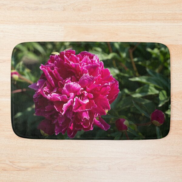 Item preview, Bold Magenta Peony Bloom with White Fringed Petals designed and sold by Georgia Mizuleva.