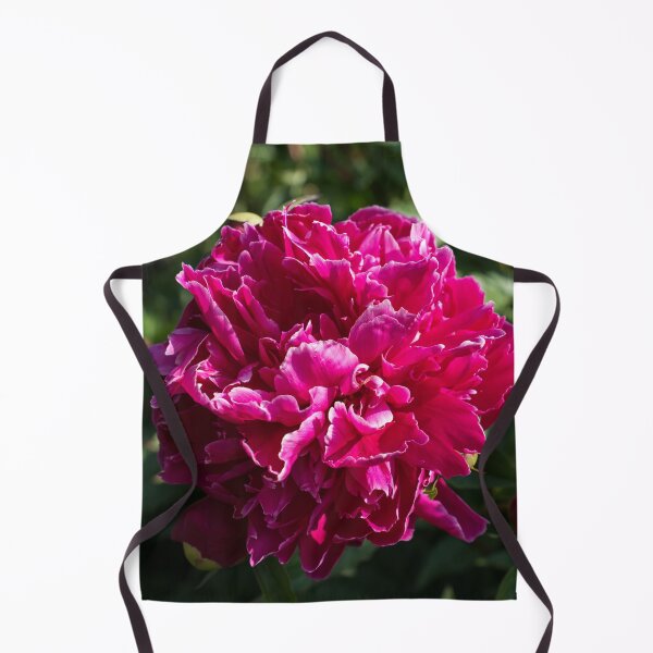 Item preview, Bold Magenta Peony Bloom with White Fringed Petals designed and sold by Georgia Mizuleva.
