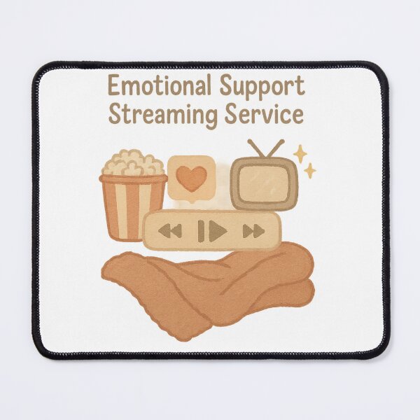 Item preview, Emotional Support Streaming Service – Cozy TV Comfort Design designed and sold by Aube11.