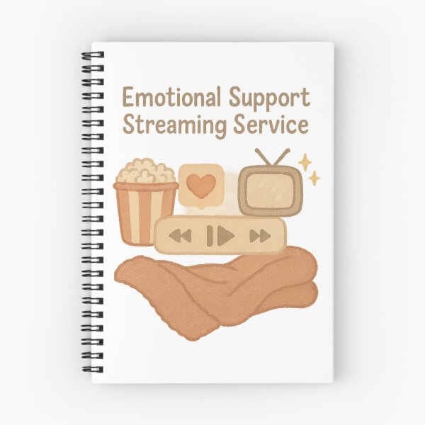 Item preview, Emotional Support Streaming Service – Cozy TV Comfort Design designed and sold by Aube11.