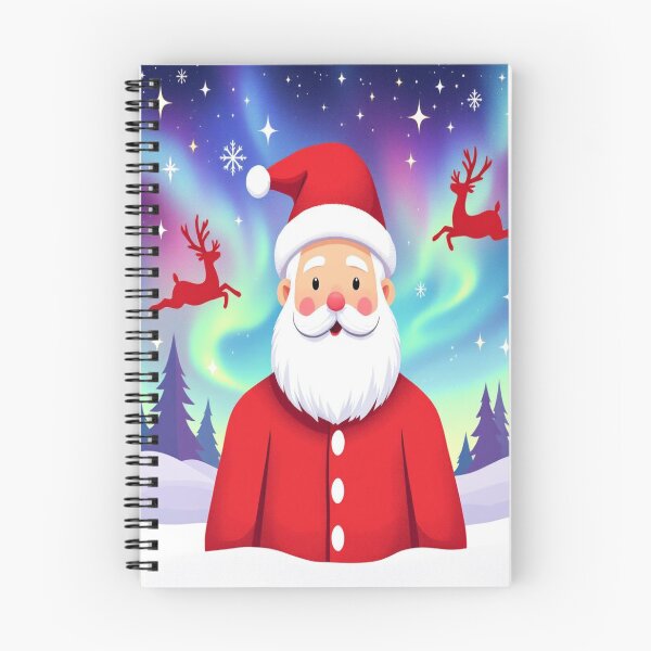 Item preview, Santa Claus Under the Northern Lights designed and sold by 420Rave.