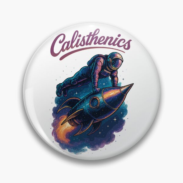 Item preview, Calisthenics Astronaut Push-ups Rocket Gift designed and sold by Pineapple-Tree.