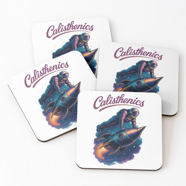 Item preview, Calisthenics Astronaut Push-ups Rocket Gift designed and sold by Pineapple-Tree.