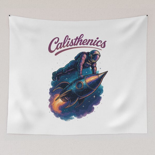 Item preview, Calisthenics Astronaut Push-ups Rocket Gift designed and sold by Pineapple-Tree.