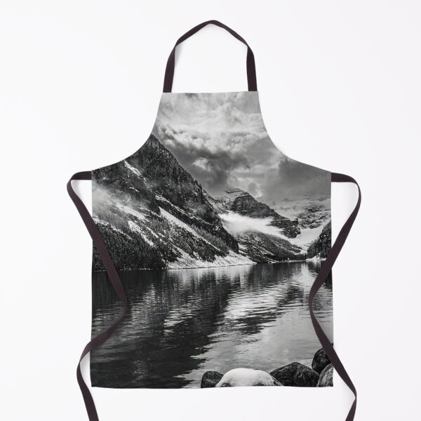 Item preview, Lake Louise, snow, black & white, Canada designed and sold by Steven Weeks.