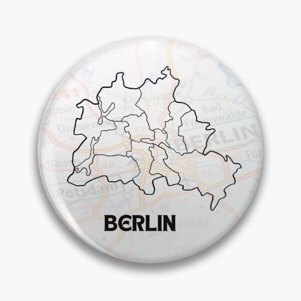 Item preview, Berlin Map designed and sold by Aspaba.