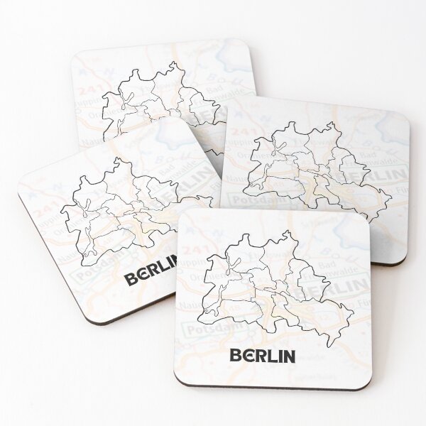 Item preview, Berlin Map designed and sold by Aspaba.