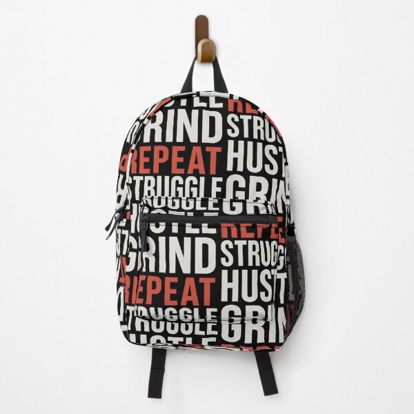 Item preview, Struggle Hustle Grind Repeat – Bold Motivational T-Shirt designed and sold by TeeTimeTreasure.