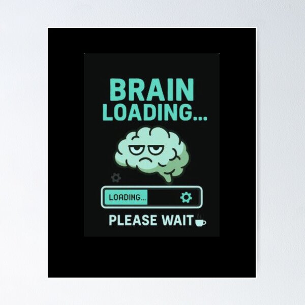 Item preview, Brain Glitched – System Reboot in Progress designed and sold by AttitudeTeesgr.